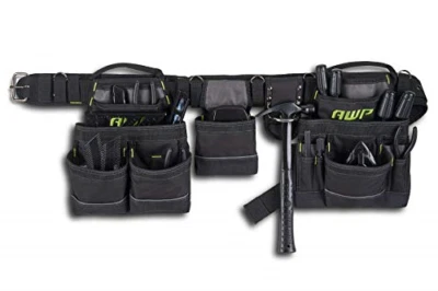 AWP General Construction Carpenter Tool Rig | Padded Adjustable Tool Belt | | Up - Image 1 of 4