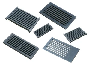 Ascherost VIELE GRÖßEN Gussrost Ofenrost Feuerrost Kamin Rost Ofen Tafelrost  - Bild 1 von 31