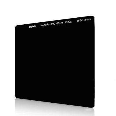 Haida NanoPro 150x150mm MC ND Neutral Density Filter 0.9 1.8 3.0, 1 - 10 Stops - Image 1 of 3