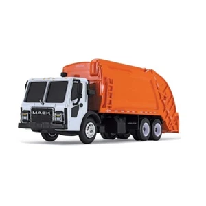 First Gear Mcneilus Rearload Mack Lru 187th Scale Garbage Truck Waste Management - Picture 1 of 2