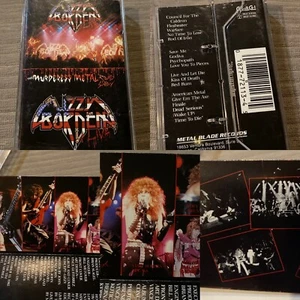 ULTRA RARE Lizzy Borden Murderess Metal Road Show tape 1985 Metal Blade Restless - Picture 1 of 9