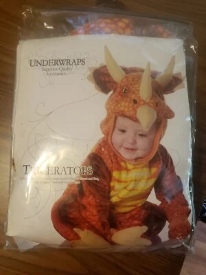 Disfraz de dinosaurio bebé niño pequeño niños triceratops Halloween disfraz juvenil grande Foto 1 de 4