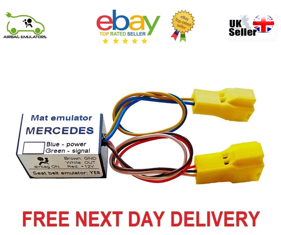 For MERCEDES A W176 B W246 ML W166 SLK R172 Seat Occupancy Mat Sensor Emulator - image 1 of 4