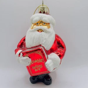 Kurt S. Adler Santa Claus Is Coming To Town Ornament Kringle History Book 1998 - Picture 1 of 9