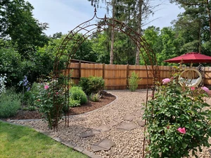 Metall Rosenbogen HOLLAND Lilie Spitze B 2,20 m Pergola Arco da Giardino Garten - Picture 1 of 38