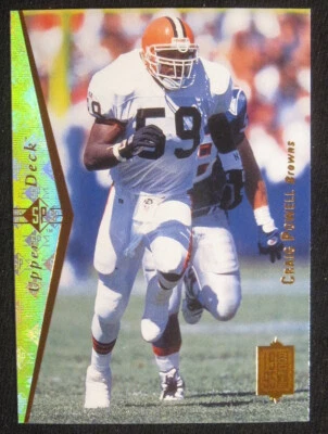Craig Powell Cleveland Browns Upper Deck 1995 SP NFL - Image 1 of 2