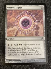 Orzhov Signet | MtG Magic Guildpact | English | Near Mint/Light Play