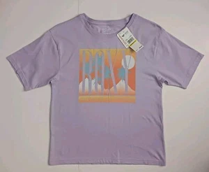 NEW Roxy Girl Sunrise To Sunset Tropical Logo Shirt Sz.Medium (8 / 10 ) - Picture 1 of 8