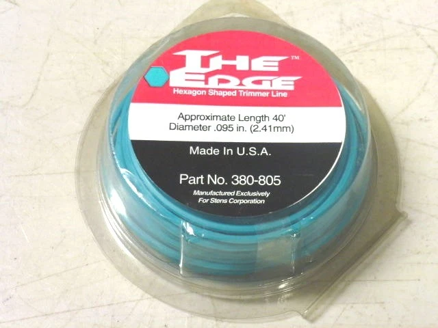 NOS! STENS The Edge .095" SPOOL OF TRIMMER LINE, 40' L, 380-805 - Image 1 of 1