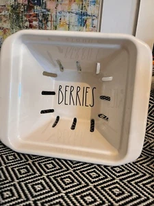 Rae Dunn Farmhouse LL BERRIES Basket Artisan Collection - Picture 1 of 4