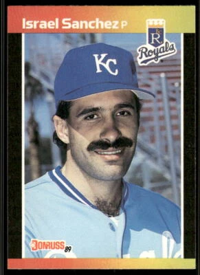 1989 Donruss #474 Israel Sanchez - Image 1 of 2