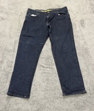 Lee Extreme Motion MVP Mens Size 38X30 Athletic Fit Tapered Leg Dark Blue Jeans
