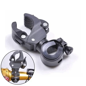 360° Rotation Mount Bike Front Light Flashlight Bracket Torch Clip Holder - Picture 1 of 12