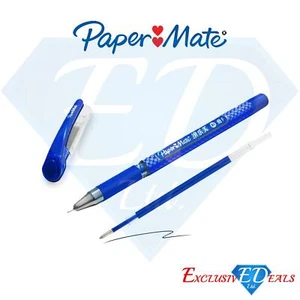 Paper Mate Ink Joy Rollerball Gel Pen + Blue Ink Refills 0.5mm Smooth Nib - Picture 1 of 12