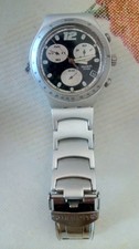 orologio Swatch irony alluminium Swiss made quartz Chrono usato funzionante