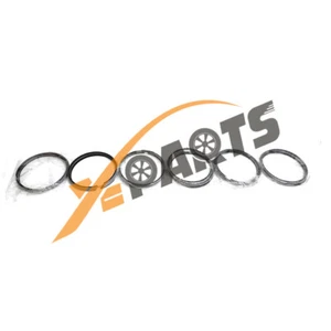 6 pcs Piston Rings Set Fits Hino EM100 Engine Truck Excavator - Picture 1 of 3