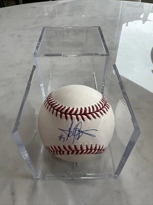 Béisbol autografiado Harold Baines bajo el radar Foto 1 de 4