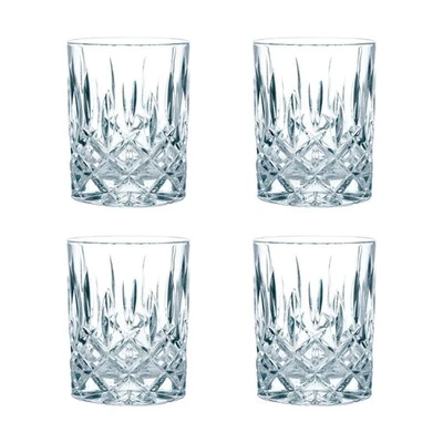 Nachtmann Noblesse 4-Piece Crystal Whisky Tumbler Set 295ml 9.8X8.2cm - image 1 of 4