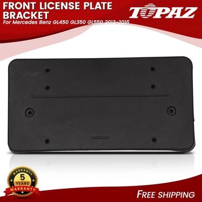 Front License Plate Bracket For Mercedes Benz GL450 GL350 GL550 2013 2015-2016 - Image 1 of 4