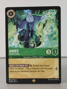 Hades - Double Dealer - Ursula's Return - 74/204 - Lorcana - Legendary - B - Picture 1 of 5
