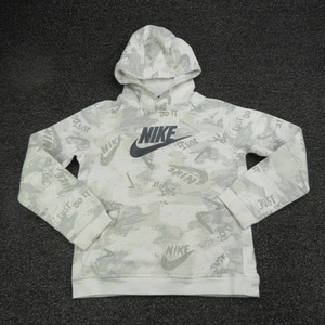 Nike Hoodie Boys XL Just Do It Swoosh Standard Fit Pullover Sweatshirt - Picture 1 of 7