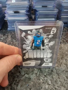2025 Score - Ashton Jeanty Emerged #1 Las Vegas Raiders Rookie - Imagen 1 de 3