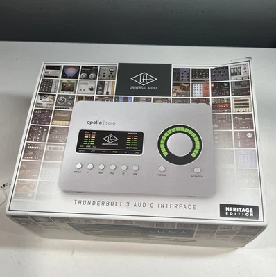 Universal Audio Apollo Solo Desktop Thunderbolt (Heritage Edition) (3141) - Image 1 of 4