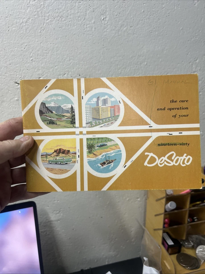 Manual del propietario De Soto 1960 revisado y corregido para 1961 Foto 1 de 4