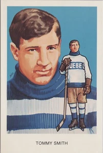 Postal MR ALE 1983 Salón de la Fama del Hockey Serie Thomas J. Smith Quebec UNP B71 - Imagen 1 de 3