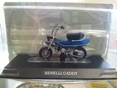 Modellino blu Moto BENELLI CADDY NUOVO SIGILLATO Scala 1/18 da collezione  - Immagine 1 di 4