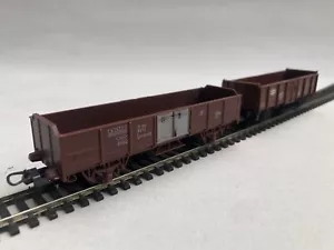 2 x Lima OO/HO Gauge 3171 FS & 3175 BR 31T High Sided Open Wagons GC - Picture 1 of 7