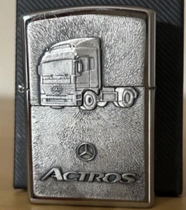 Mercedes Benz Feuerzeug "ACTROS" VINTAGE EXTREM SELTEN Neu OVP - Bild 1 von 4