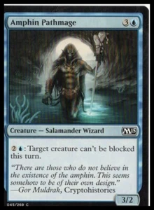 2014 Magic Deckmaster #045/269 Amphin Pathmage - Picture 1 of 2