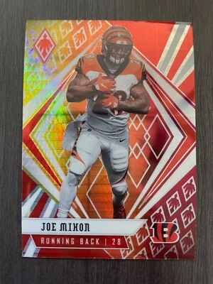 2020 Panini Phoenix Joe Mixon FireBurst Hyper Prizm Refractor #39 - Image 1 of 2