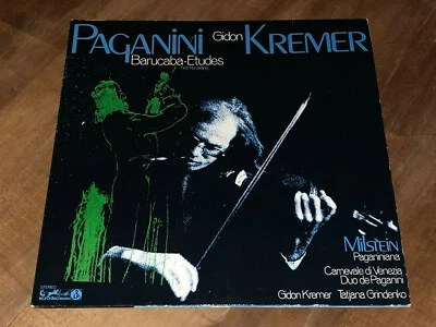 Paganini Barucaba Etudes First Recording GIDON KREMER EURODISC MELODIYA 2LP MINT - Image 1 of 4