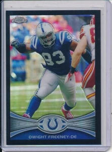 DWIGHT FREENEY 2012 TOPPS CHROME BLACK REFRACTOR 230/299 - Picture 1 of 2