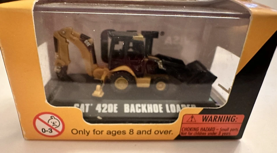 Norscot Scale Models Construction Minis Cat 420e Backhoe Loader