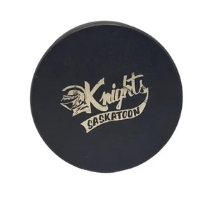De colección Saskatoon Knights Hockey Puck Saskatoon Hockey Association - Imagen 1 de 4