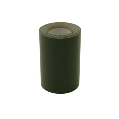JVCC REPAIR-2HD Leather & Vinyl Patch Repair Tape: 3 in. x 15 ft. (Dark Green)