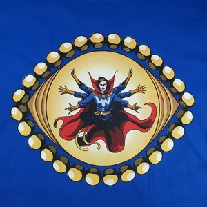 Marvel Dr Strange Men's Small S T-shirt  Blue Loot Crate / Kidrobot Exclusive - Picture 1 of 4