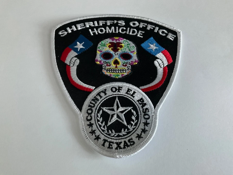 Homicidio Condado de El Paso Sheriff Estado Texas TX Policía Impresionante Foto 1 de 1