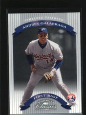 ANDRES GALARRAGA 2002 DONRUSS CLASSICS TIMELESS TRIBUTES #012/100 AG3889