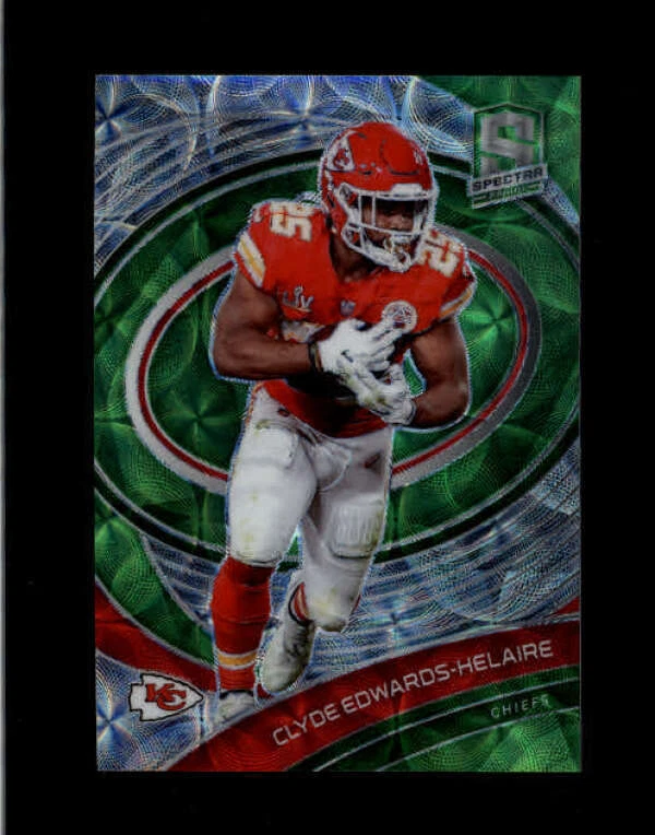 CLYDE EDWARDS-HELAIRE 2021 PANINI SPECTRA #50 GREEN SCOPE PRIZM #14/35 BD2813 - Image 1 of 1