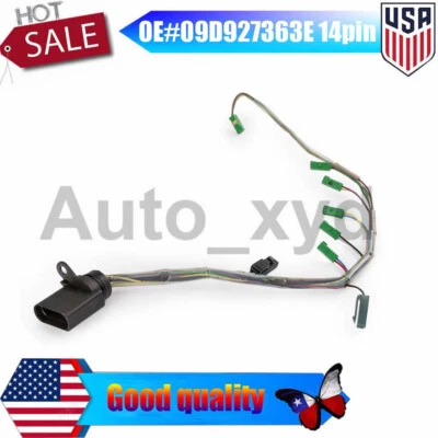 09D927363E 09D 6 Speed Transmission Gearbox 14 pin Internal Harness For VW XYD - Image 1 of 4