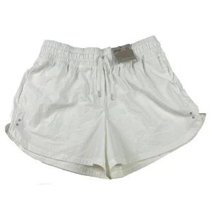 New Puma Golf Ladies Vented Solid Shorts 4" Forever Better, White Size L NWT - Picture 1 of 12