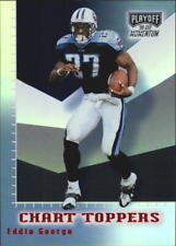 1999 Playoff Momentum SSD Chart Toppers Titans Football Card #CT11 Eddie George