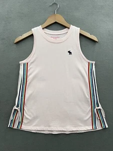 Abercrombie Kids Girls 11/12 Tank Top Pink Casual - Picture 1 of 7