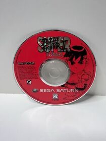 Super Puzzle Fighter 2 Sega Saturn Turbo Scratch Free Tested & Working