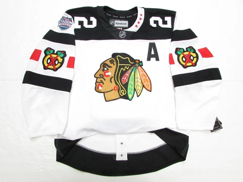 KEITH CHICAGO BLACKHAWKS AUTHENTIC 2016 STADIUM SERIES REEBOK EDGE 2.0 JERSEY Cover