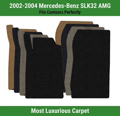 Alfombrillas de primera fila Lloyd Luxe para Mercedes-Benz SLK32 AMG 2002-2004  Foto 1 de 4